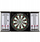 Set dart Master MAS-E014, kabinet i mbyllshëm, 48x49x10 cm, i zi