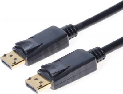 Kabllo PremiumCord DisplayPort, 3m, e zezë
