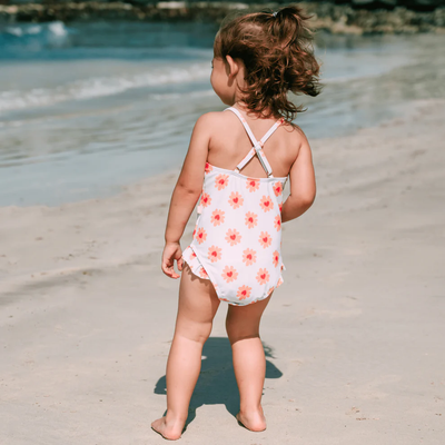 Swimsuit | Floral Love | për vajza pa mëngë  134/140