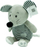 Lodër pelushi Tulilo Mascot Stripe Huggables, mi, 26 cm, gri