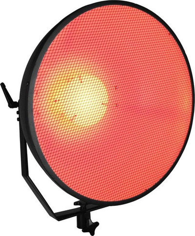 Reflektor skenik Light4Me Retro 500, LED 60W RGBA, me telekomandë, i zi