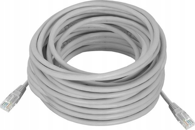 Kabllo rrjeti UTP CAT6E, RJ45 8P8C, 20m, gri