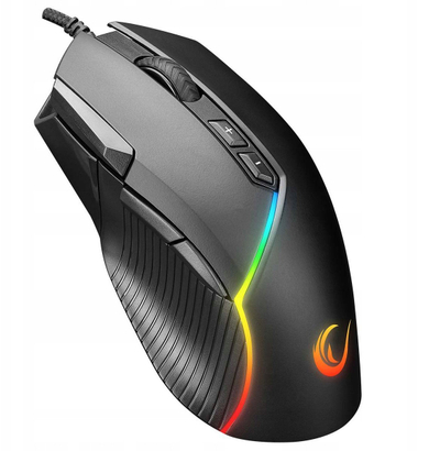 Maus gaming Rampage SMX-G39 Comfort, 7200 DPI, RGB, i zi