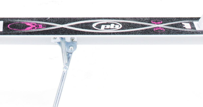 Trotinet PowerBlade PB Skull, тркала 200mm, преклопен, бело розов