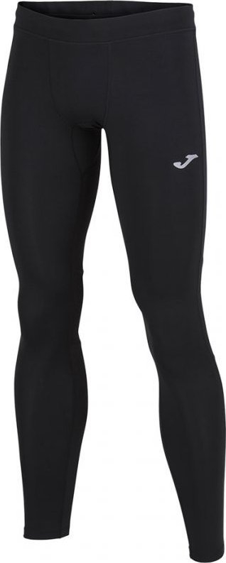 Legginsa vrapimi Joma Running Night Long Tights, për burra, me reflektim, të zeza