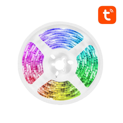 Shirit LED smart Gosund SL1, 2.8 m, WiFi RGB, i bardhë