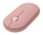 Logitech Pebble Mouse 2 M350s - mouse - Bluetooth 5.2 LE - tonal rose