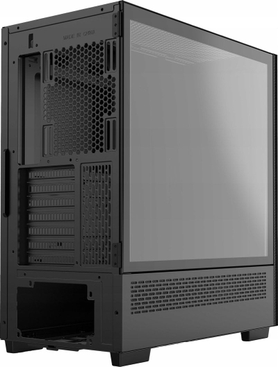 Kuti kompjutri ZENPC Z3 Solid, midi tower, panel xhami, e zezë