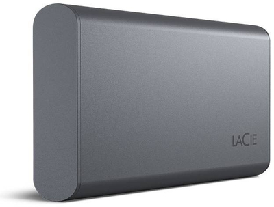 Надворешен SSD LaCie Mobile Secure, 2TB, USB C, сива