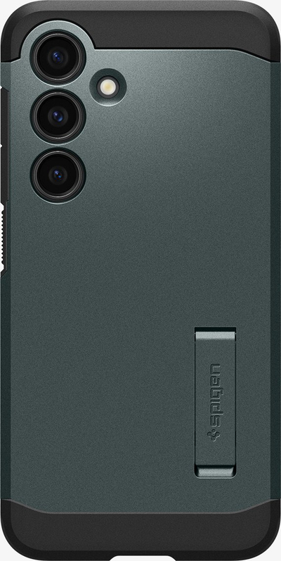 Mbajtëse telefoni Spigen Tough Armor, Samsung Galaxy S24, Abyss Green, jeshile