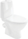 WC за на под Kolo Runa L89200000, со интегриран казанче, керамика, бела