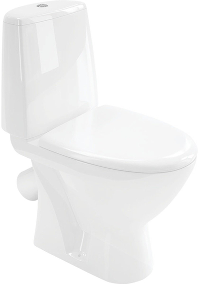 WC за на под Kolo Runa L89200000, со интегриран казанче, керамика, бела