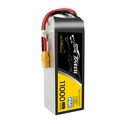 Bateri LiPo Tattu 11000mAh HV, 22.8V 25C 6S1P, XT90-S, shumëngjyrëshe