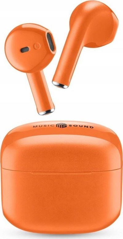 Kufje Cellularline SWAG BT, True Wireless, 20 orë, portokalli