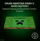Mousepad gaming Razer Gigantus V2 Minecraft Edition Medium, sipërfaqe mesatare, jeshile