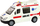Lodër ambulancë Leantoys, me friksion, drita dhe zëra, me shumë ngjyra