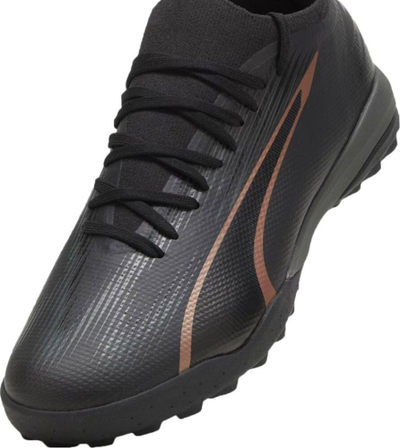 Patika futbolli Puma Ultra Match TT 107757 02, për burra, për tapet artificial, të zeza