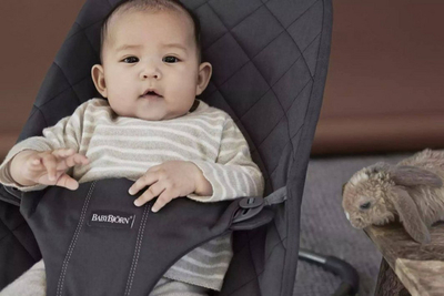 Ulëse për fëmijë BABYBJORN, e hirtë