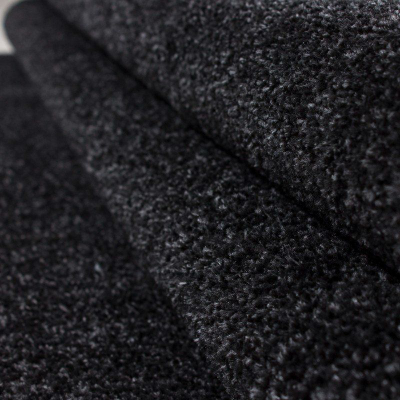 Tapet Ayyildiz Carpets ATA, me garzë të shkurtër, drejtkëndësh, i zi