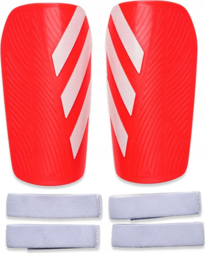 Mbrojtëse tibie adidas Tiro Club IP3992, madhësi e rregullueshme për futboll, e kuqe