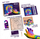 Set arti sensor Okto Owl Coloring, 29 x 29 cm, plastelinë me ngjyra