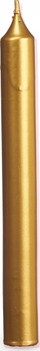 Set qirinj dekorativë Acorde Candela Golden, 8 copë, ngjyrë ari