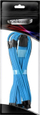 Kabllo 12VHPWR CableMod C Series PRO ModMesh, 60cm, 3x PCIe për Corsair, blu e çelët