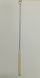 Furçë për kashtë pijesh Klean Kanteen Drinking Straw Brush Cotton Vegan, dorezë çelik inox, kokë pambuku, e bardhë