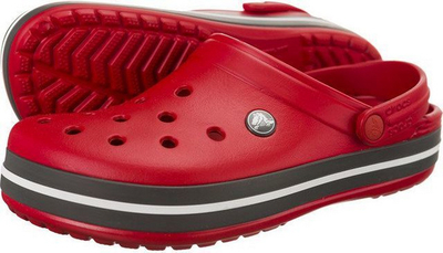 Papuçe për meshkuj Crocs 11016-6EN, nr. 43-44, të kuqe