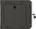 Kabinet rack muri 10" 6U, 300x300x370 mm, me derë xhami, gri