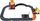 Set pistë lodër Hot Wheels City Track Pack, 10 pjesë, makinë 1:64, shumëngjyrëshe