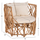 Kolltuk Kaan 95x89x80Hcm (HM5994), bardhë