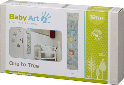 Tabelë matëse Baby Art One to Tree, për kalamaj, blu jeshile e kuqe