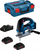 Sharrë pendulë me bateri Bosch GST 18V-155 BC, 18V, 2x ProCORE18V 4.0Ah, me L-BOXX