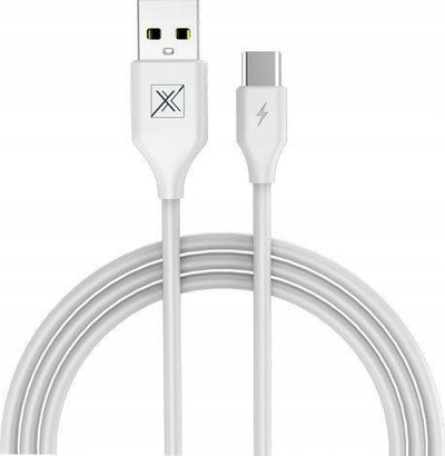 Kabllo karikimi MX Set Type C, 1m, 2.4A, e bardhë
