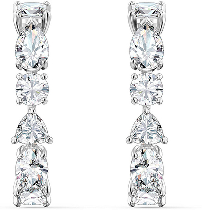 Vathë për femra Swarovski Tennis Deluxe, të argjendtë