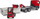 Set lodrash Bruder MAN TGS, kamion me kontenier roll off, mini eskavator, 1:16
