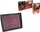 Filter ajri K&amp;N 33-2333 High Performance, i larshëm, i ripërdorshëm