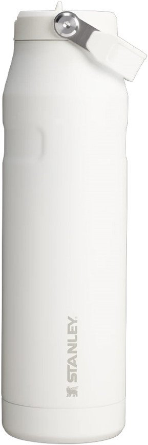 Shishe termike Stanley IceFlow Bottle Flip Straw, 1.06L, e bardhë