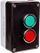 Stacion kontrolli Emas T0 P2AB, 2 vrima, IP65, gri