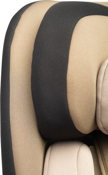 Авто седиште за деца Mokki I-Size, 40–150 cm, вртење 360°, беж