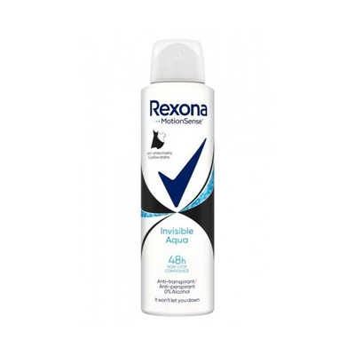 Antiperspirant sprej Rexona Motionsense Invisible Aqua, 150 ml