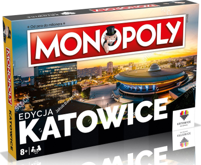 Lojë tavoline Monopoly Katowice, edicion i veçantë, 2-6 vetë, 8+