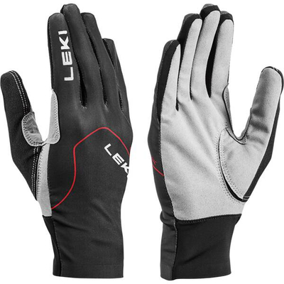 Doreza skish LEKI HS Nordic Skin, për burra, softshell, të zeza gri