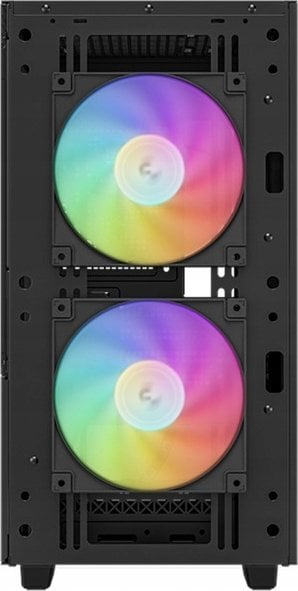 Kasë Deepcool CH360 ARGB, e zezë, Mini Tower