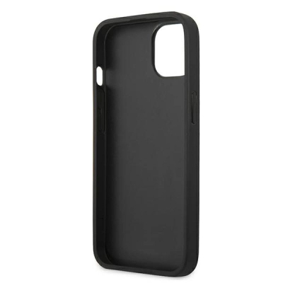 Mbrojtëse telefoni Karl Lagerfeld Karl Head, për iPhone 13 Mini, nga PU Saffiano, e zezë