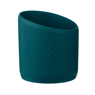 Mbrojtës silikoni b.box Flip Top 690ml, për termos, sea glass