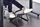 Mbështetëse këmbësh zyre Mozos FS2, ergonomike, e rregullueshme, e zezë