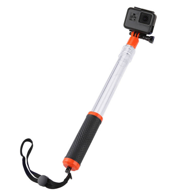 Shkop selfie lundrues Telesin GP-MNP-T01, 36-62cm, për kamera sportive, portokalli i zi