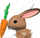 Puzzle 3D Safari Ltd EUGY Rabbit, lodër edukative kartoni, shumëngjyrësh